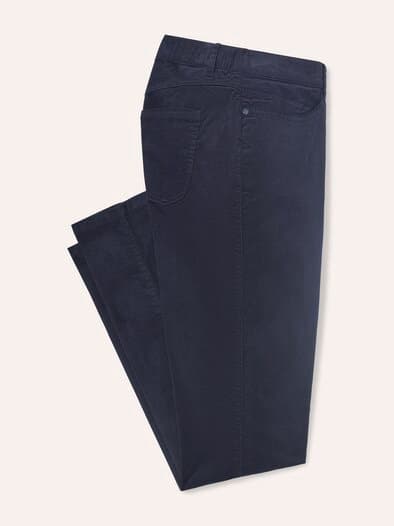Five Pocket Cordhose Nachtblau