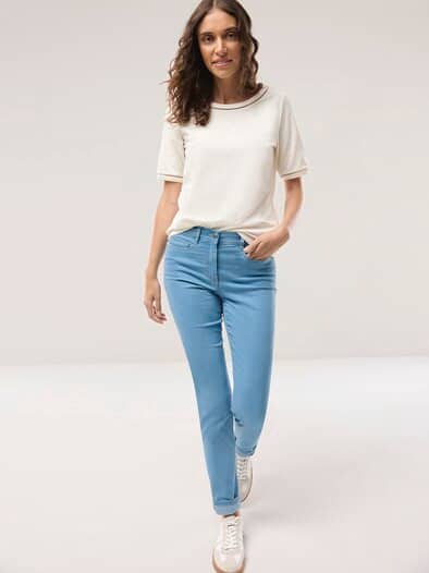 Yoga-Jeans Ultrastretch Light Blue