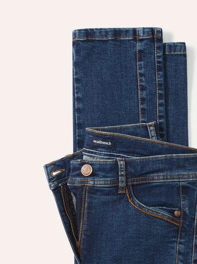 Passform-Jeans Slim Fit Blue Stoned