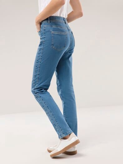 Passform-Jeans Slim Fit Mid Blue