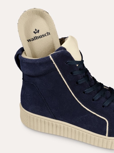 Thermolite Hightop Sneaker Blau