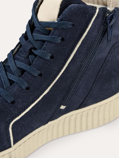 Thermolite Hightop Sneaker Blau