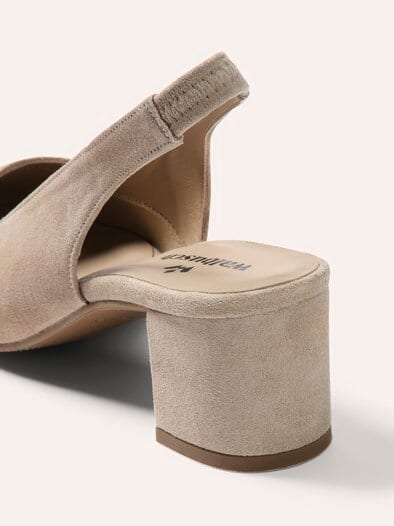 Soft Sling Pumps Beige