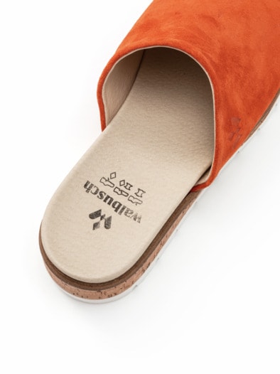 Bequem Pantolette Orange