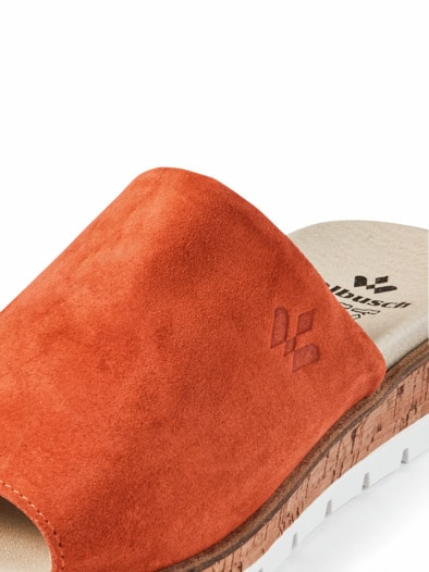Bequem Pantolette Orange