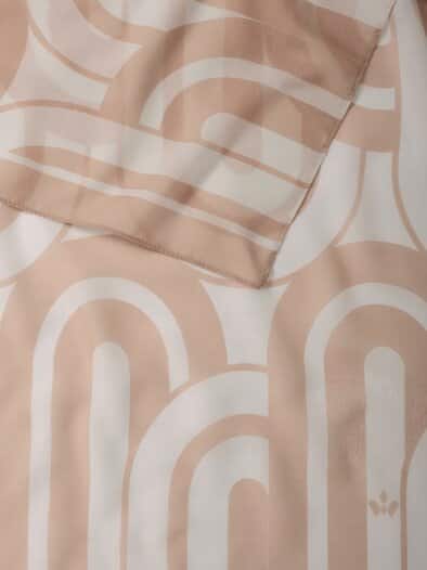 Schal Grafikdruck Sand