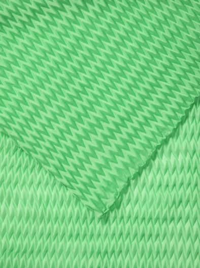 Plissee-Schal Pfefferminz