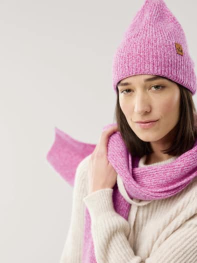 Strickmütze Malve Melange