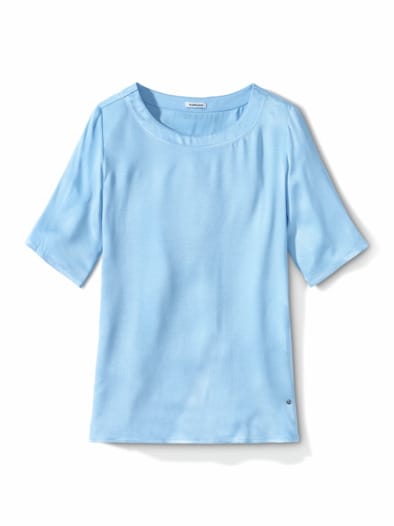 T-Shirt-Bluse Extra Leicht Skyblue