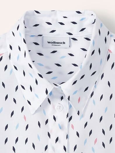 Extraglatt Polo Bluse Minimal