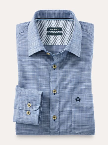 Soft-Tropical Hemd Uni Marine Soft-Tropical Hemd Uni Marine