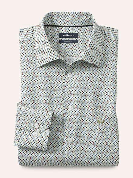 Extraglatt-Hemd Minimal Druck