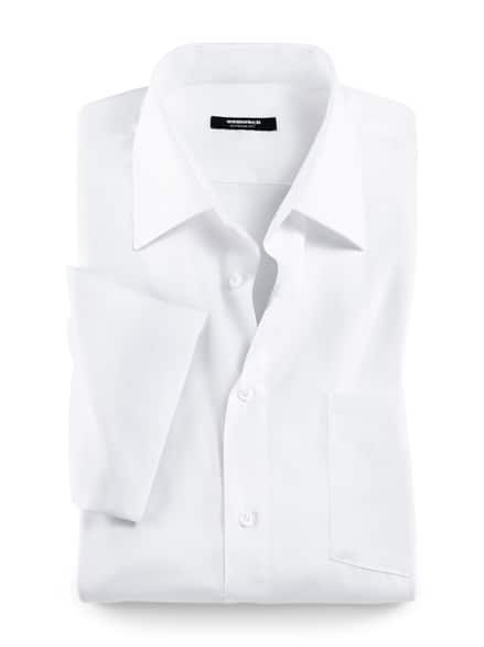 Extraglatt-Hemd Kent-Kragen Weiß Extraglatt-Hemd Kent-Kragen Weiß