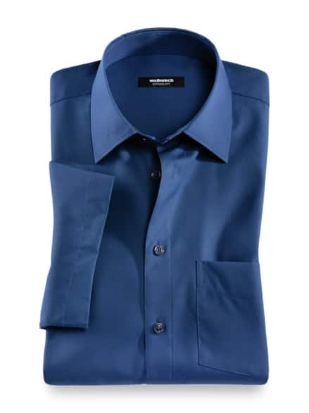 Extraglatt-Hemd Kent-Kragen Navy Extraglatt-Hemd Kent-Kragen Navy