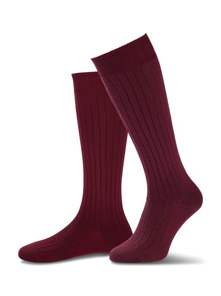 4-Seasons Aktivstrumpf 2er-Pack Bordeaux