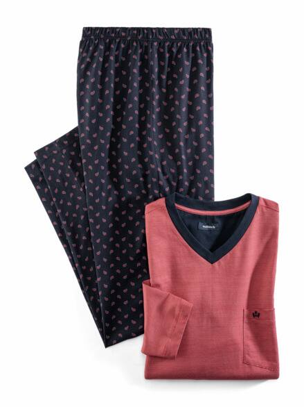 V-Pyjama Maritim Paisley V-Pyjama Maritim Paisley