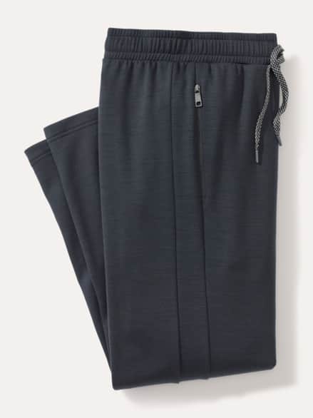 Jersey Hose Climate Wool Anthrazit