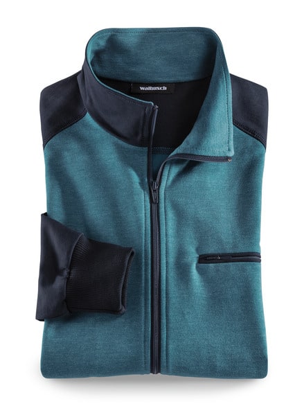 Freizeitjacke Ultraleicht Marine/Lagune