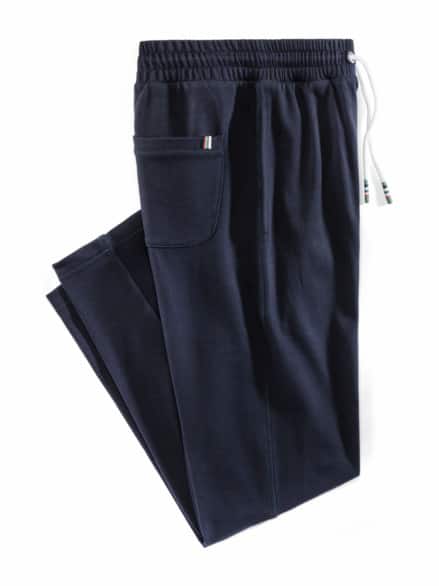 Relax-Freizeithose Marine