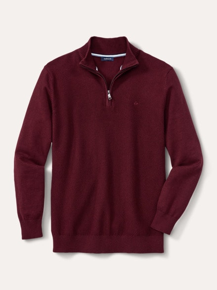 Struktur-Troyer Herbstlaub Bordeaux