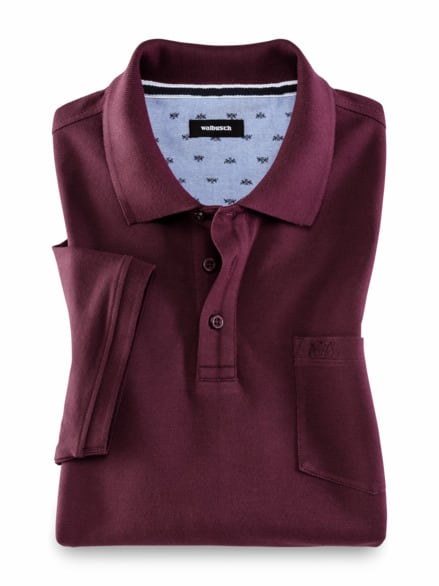 Pique-Polo Pima Cotton Burgund Pique-Polo Pima Cotton Burgund