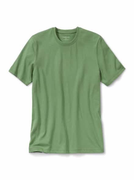 T-Shirt Rundhalsausschnitt Lindgrün T-Shirt Rundhalsausschnitt Lindgrün
