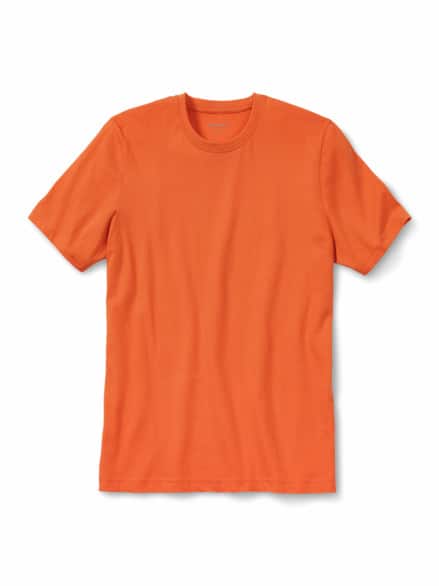 T-Shirt Rundhalsausschnitt Orange