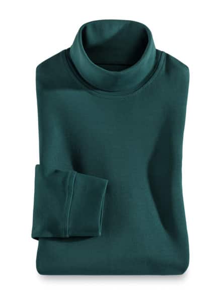 Rollkragen-Shirt Clubgrün Rollkragen-Shirt Clubgrün