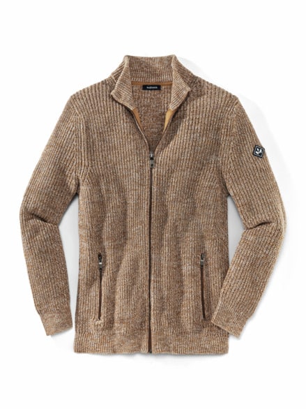 Mouline Zip-Jacke Natur