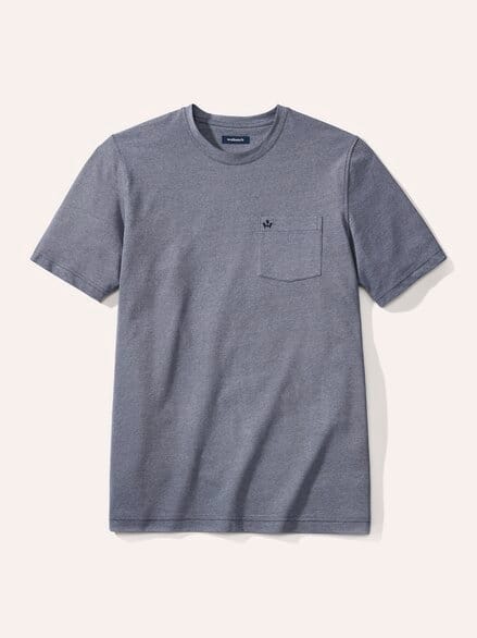 Extraglatt T-Shirt Marine