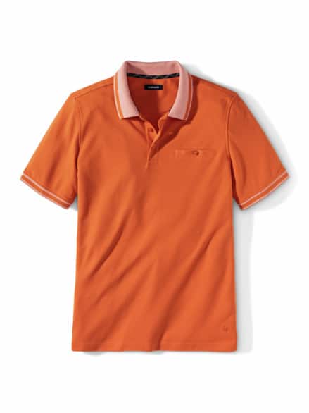 Extraglatt-Polo Klimakontrolle Orange
