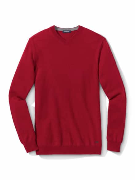 Premium Cashmere-Pullover Rot Premium Cashmere-Pullover Rot