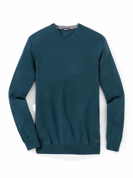 Premium Cashmere-Pullover Smaragd Premium Cashmere-Pullover Smaragd