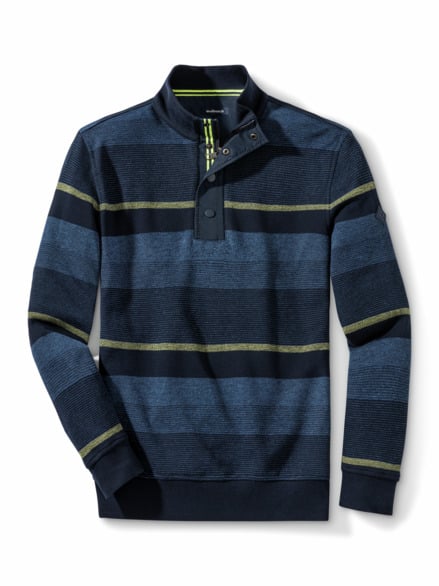 Vier Jahreszeiten-Troyer Streifen Marine