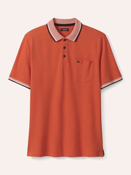 Pique-Polo Hitzefrei Uni Orange Pique-Polo Hitzefrei Uni Orange