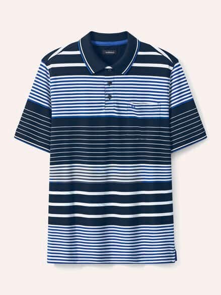 Pique-Polo Hitzefrei Streifen Marine Pique-Polo Hitzefrei Streifen Marine