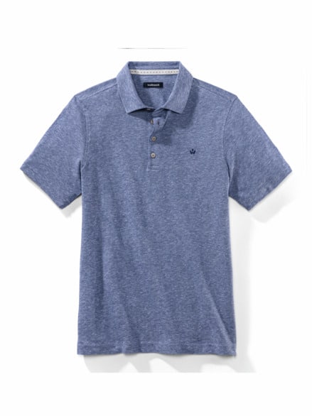 Cottolino Hemdenpolo Jeansblau