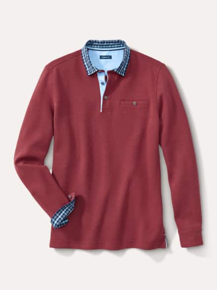 Hemdpullover 2.0 Rot Hemdpullover 2.0 Rot