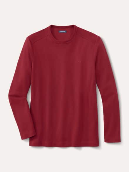 Langarm Zu schade für Drunter-Shirt Rot