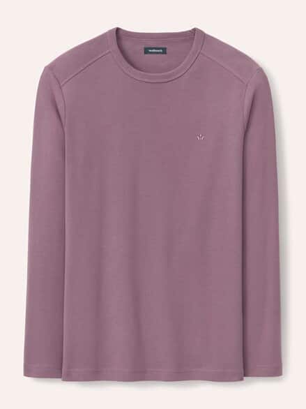 Langarm Zu schade für Drunter-Shirt Rosenholz