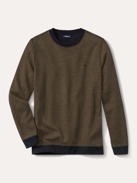 Struktur Pullover Bicolor Curry Struktur Pullover Bicolor Curry