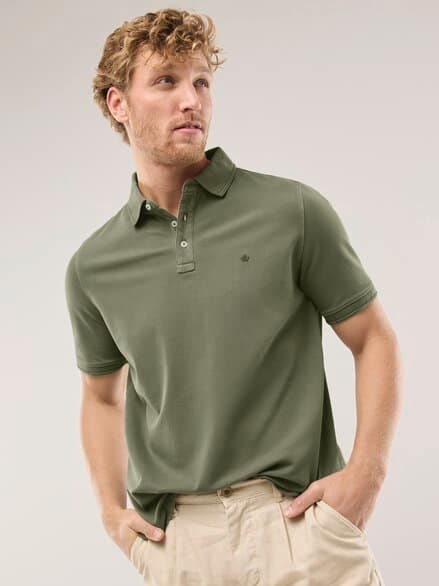 Überfärber Polo Khaki