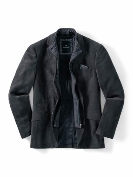 Mikrovelours Sakko 2 in 1 Marine Mikrovelours Sakko 2 in 1 Marine