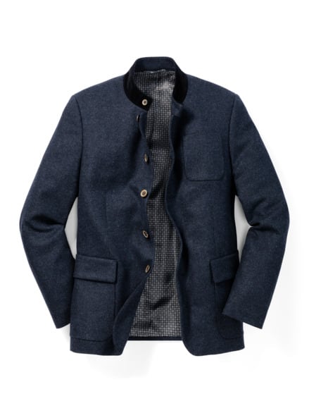 Lodenjanker Marine Melange Lodenjanker Marine Melange