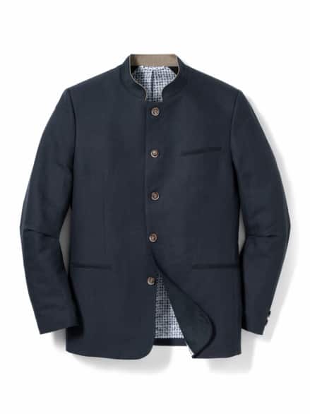 Reiseleinen-Janker Dunkelblau Reiseleinen-Janker Dunkelblau