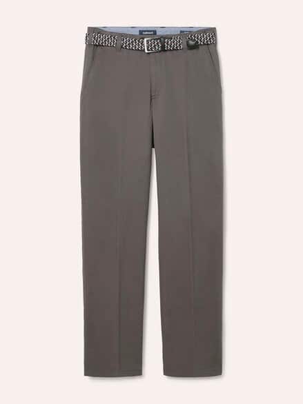 Extraglatt-Stretchbund-Chino Braun