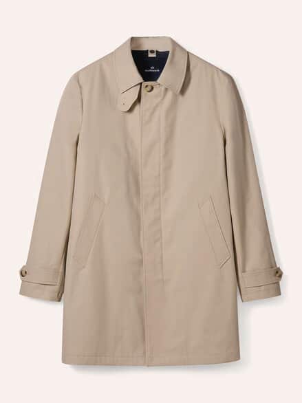 Baumwoll Mantel 2 in 1 Beige