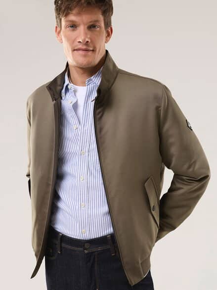 Freizeitblouson Graubraun