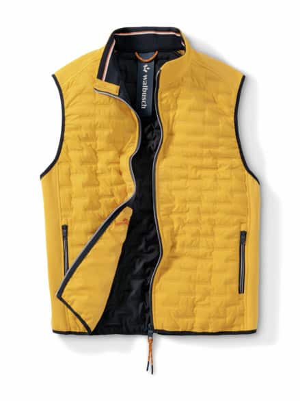 Komfortweste Klimaleicht Hellgelb