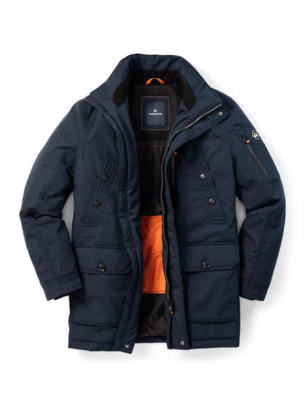Wetterschutz-Parka Steife Brise Marine Wetterschutz-Parka Steife Brise Marine